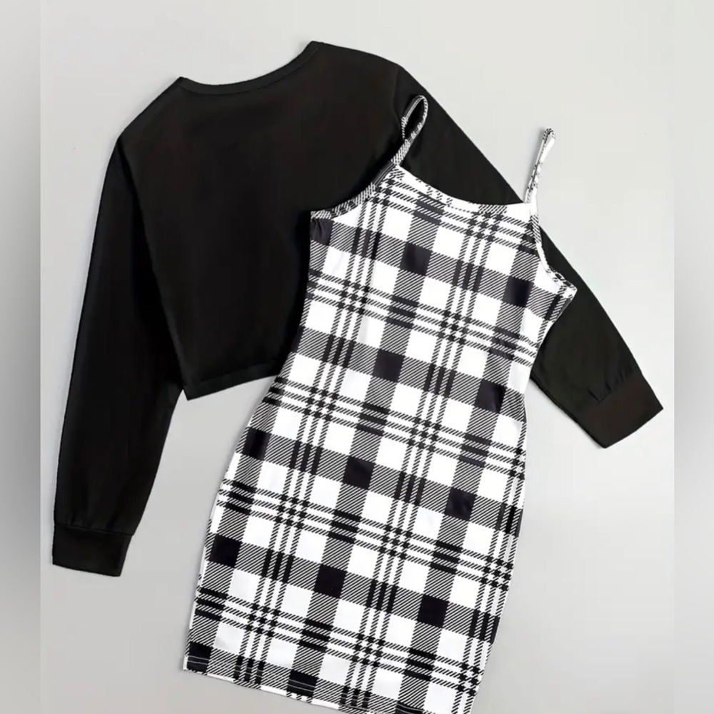 Chic Womens Two-Piece Dress Set